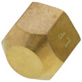 Product Image of (40-6) 3/8" Brass Flare Cap