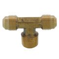 Product Image of (45-66) 3/8" Flare x 3/8" MIP Brass Branch Tee