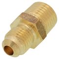 Product Image of (48-44) 1/4" Flare x 1/4" MIP Brass Half Union