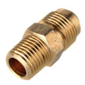 Product Image of (48-64) 3/8" Flare x 1/4" MIP Brass Half Union
