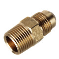 Product Image of (48-66) 3/8" Flare x 3/8" MIP Brass Half Union
