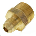 Product Image of (48-612) 3/8" Flare x 3/4" MIP Brass Half Union