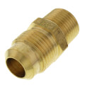 Product Image of (48-86) 1/2" Flare x 3/8" MIP Brass Half Union