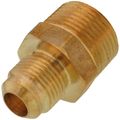 Product Image of (48-812) 1/2" Flare x 3/4" MIP Brass Half Union