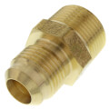 Product Image of (48-1012) 5/8" Flare x 3/4" MIP Brass Half Union