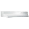 Product Image of 24" F40000 Series 2 Speed White-on-White Range Hood, Four-Way Convertible
