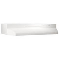30" F40000 Series 2 Speed White Range Hood, Four-Way Convertible