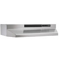 42" F40000 Series 2 Speed Stainless Steel Range Hood, Four-Way Convertible
