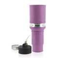 Product Image of Female, Plug Insulator, Crimped, 313MCM to 777MCM Cable, 1135Amp Max., 1000Volt, 49 Series, Rhino-Hide Single Pole Connector (Purple)