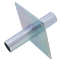 1/2" Metal Straight-through Support