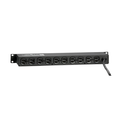 Product Image of 120v 15A 19" Rack Mount No Switch & 5-15p Plug, 1440 Joules, 330v Impulse Clamping (Black)