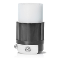Product Image of 30A, 347/600V 3PY, NEMA L23-30R, 4P, 5W, Locking Connector, Grounding (Black/White)
