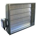 Product Image of Model EFD 20-8, 20" x 8" Shutter Damper w/ Spring Return Actuator, 24V