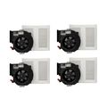 Product Image of SMPL80 Bat Fan Trim Kit, 1 Speed 80 CFM (4 Pack)