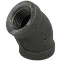 Product Image of 1/2" Black 45° Elbow