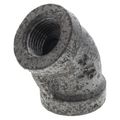 Product Image of 3/8" Black 45° Elbow, Class 150