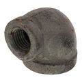 Product Image of 1/2" x 1/4" Black 90° Elbow, Class 150