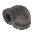 Product Image of 1/4" x 1/8" Black 90° Elbow, Class 150