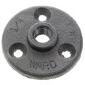 Product Image of 1/4" x 2-3/8" Black Floor Flange Class 150