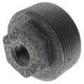 Product Image of 1-1/2" x 1/4" Black Hexagon Bushing, Class 150