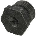 Product Image of 1/2" x 1/8" Black Hexagon Bushing