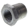 Product Image of 1/4" x 1/8" Black Hexagon Bushing