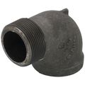 Product Image of 1-1/2" Black 90° Street Ell