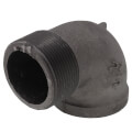 Product Image of 2-1/2" Black 90° Street Ell