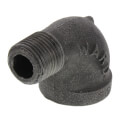 Product Image of 3/4" x 1/2" Black 90° Street Ell