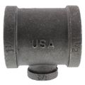 Product Image of 1-1/2" x 1-1/2" x 1/2" Black Tee, Class 150