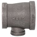 Product Image of 1-1/2" x 1-1/4" x 1/2" Black Tee, Class 150