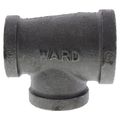 Product Image of 1-1/4" x 3/4" x 1" Black Tee, Class 150