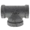 Product Image of 1/2" X 1/2" X 3/4" Black Tee, Class 150