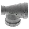 Product Image of 3/4" x 3/8" x 3/4" Black Tee, Class 150