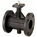 Product Image of 2.5" Cast Iron Flanged End Butterfly Valve, EPDM, Lever Handle (200 PSI)