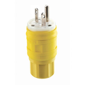 Product Image of 20A, 125V NEMA 5-20P, 2P, 3W, Plug, Straight Blade, Grounding, Wetguard (Yellow)
