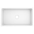Product Image of Host 33" x 19" x 10" Fireclay Undermount Apron Front Single Bowl Sink, FC331910
