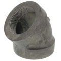 Product Image of 2" Black 45° Cast Iron Steam Elbow