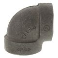 Product Image of 3" x 1-1/4" Black Cast Iron Steam 90° Elbow, Class 125