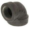 Product Image of 1/2" x 1/4" Black Cast Iron Steam 90° Elbow, Class 125