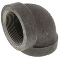 Product Image of 2-1/2" Black Cast Iron Steam 90° Elbow, Class 125