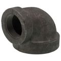 Product Image of 2-1/2" x 1-1/2" Black Cast Iron Steam 90° Elbow, Class 125