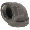 Product Image of 2-1/2" x 1" Black Cast Iron Steam 90° Elbow, Class 125