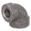 Product Image of 3/4" x 1/2" Black Cast Iron Steam 90° Elbow, Class 125