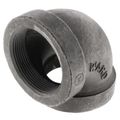Product Image of 8" Black Cast Iron Steam 90° Elbow, Class 125