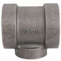 Product Image of 1-1/2" x 1-1/2" x 1" Black Cast Iron Steam Tee, Class 125