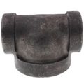 Product Image of 1-1/2" x 1-1/2" x 2" Black Cast Iron Steam Reducing Tee, Class 125