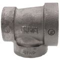 Product Image of 1-1/4" x 1" x 1" Black Cast Iron Steam Tee, Class 125