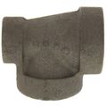 Product Image of 1-1/4" x 1" x 2" Black Cast Iron Steam Reducing Tee, Class 125