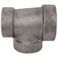 Product Image of 1" x 3/4" x 3/4" Black Cast Iron Steam Tee, Class 125